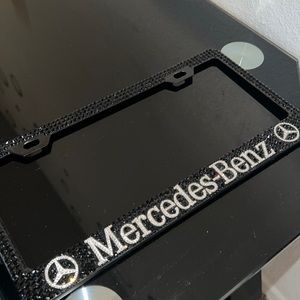 Mercedes Benz License plate. I paid $100 at the dealership. Asking $50